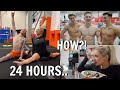 I ATE and trained like an olympic gymnast for 24 hours!! ad