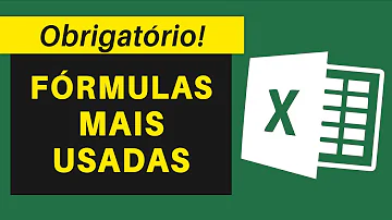 Quais são as fórmulas usadas no Excel?