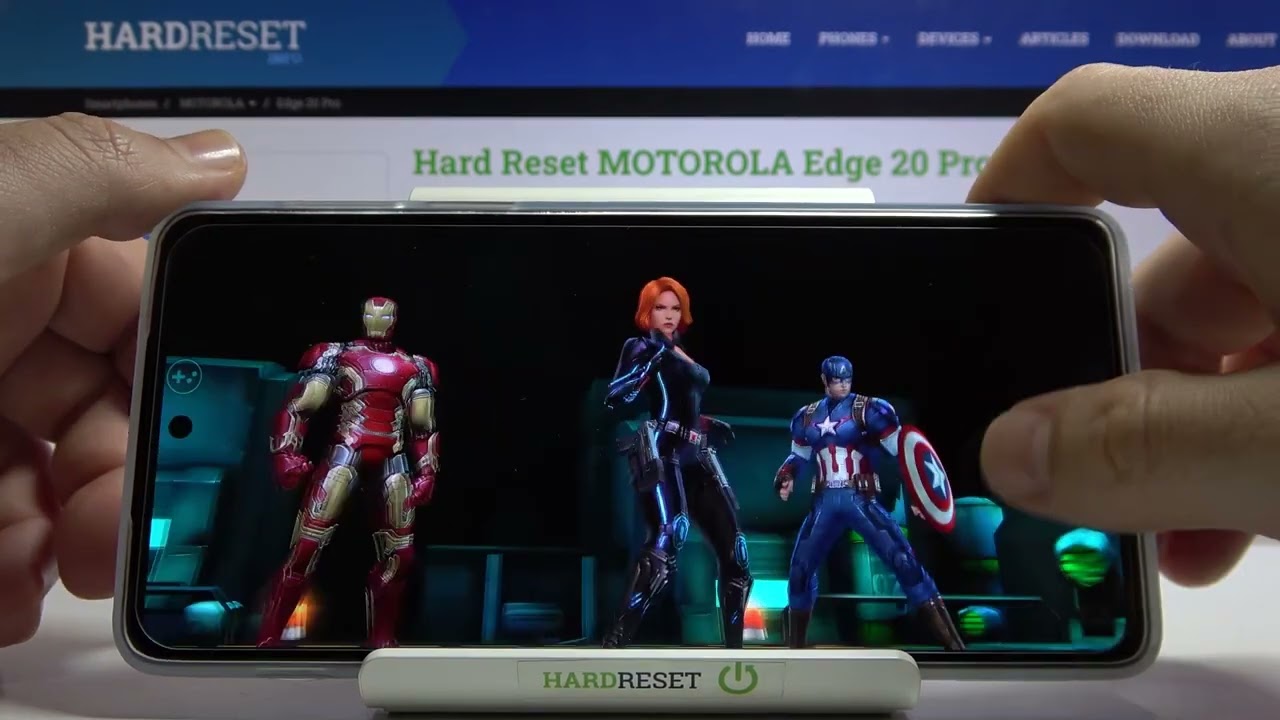 Marvel Future Fightr Gaming Performance on MOTOROLA Edge 20 Pro - Gameplay / FPS / Crahes / Lags
