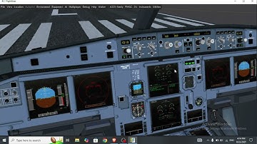 Airbus A320neo Cold and Dark Startup Tutorial in Hindi | Flightgear Guide