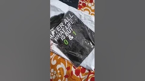 UNBOXING MY FIRST GIFT FROM GFG | T-SHIRT | THANKS GFG |  @GeeksforGeeksVideos