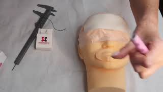 New pre -inked brow mapping string