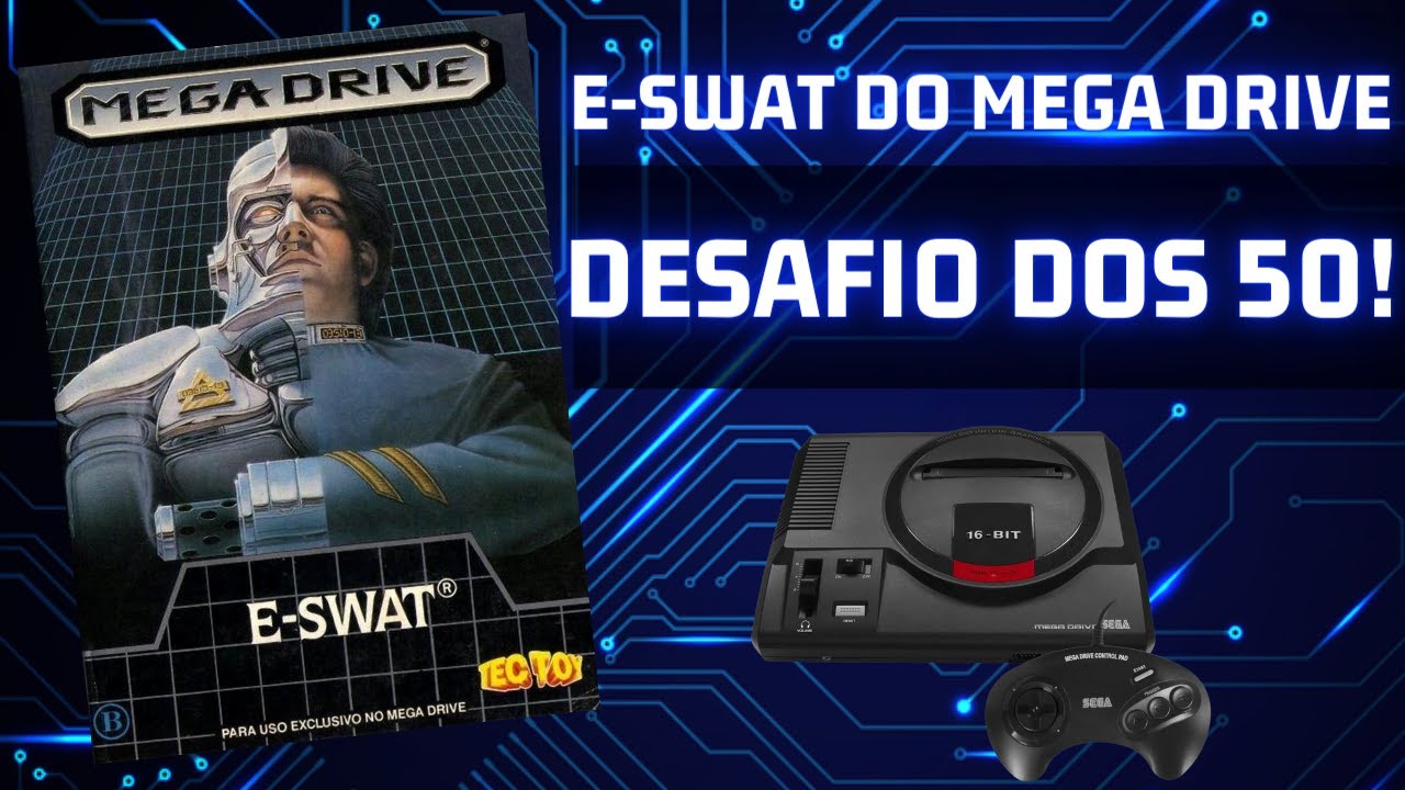 Eswat (E-Swat) complet Megadrive - Jeux vidéo