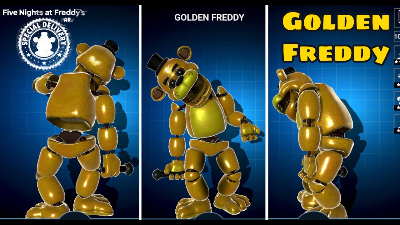 wallpapers Golden Freddy Fnaf Ar Workshop Gif fnaf ar golden freddy full workshop animation special delivery
