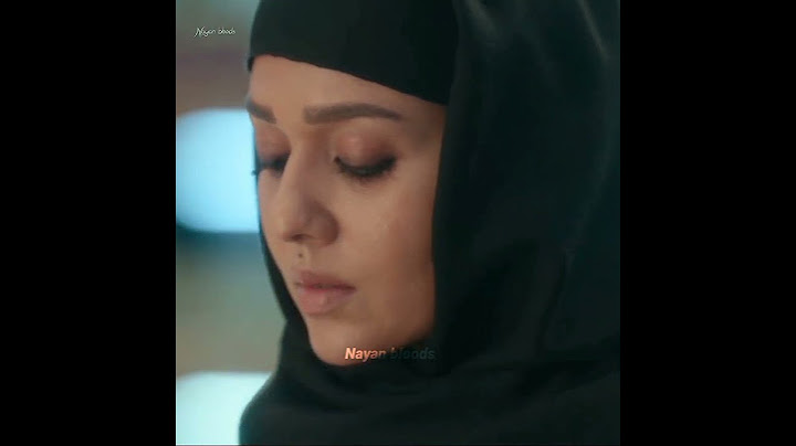 #nayanthara muslim look 😍song Yuvan Shankar Raja #Annapoorani #Movie