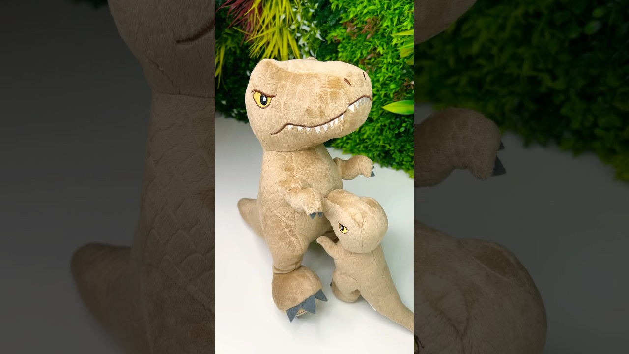 Scared T Rex Plushies 