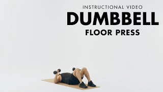 🔥 Dumbbell Floor Press: Build Chest Strength & Perfect Your Form! 💪 Dumbbell Floor Press Stronger Chest And Triceps