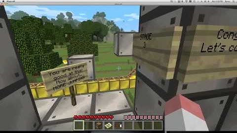 minecraft obstacle course part 1