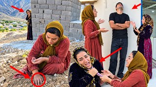 😱 What secret did Nasibeh hide behind the house Batoul caught her off guard!