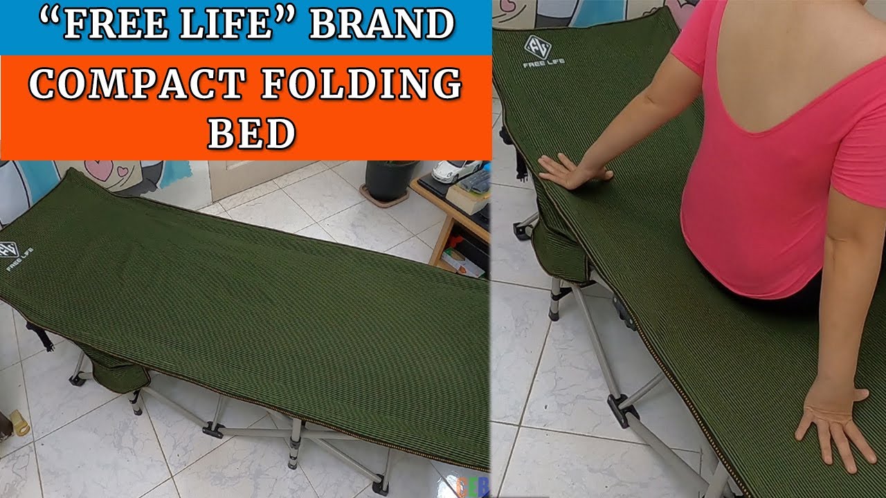 "Free Life" Brand Compact Folding Bed Quick Review