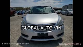 Nissan Sentra 2015 3N1AB7AP0FY340415