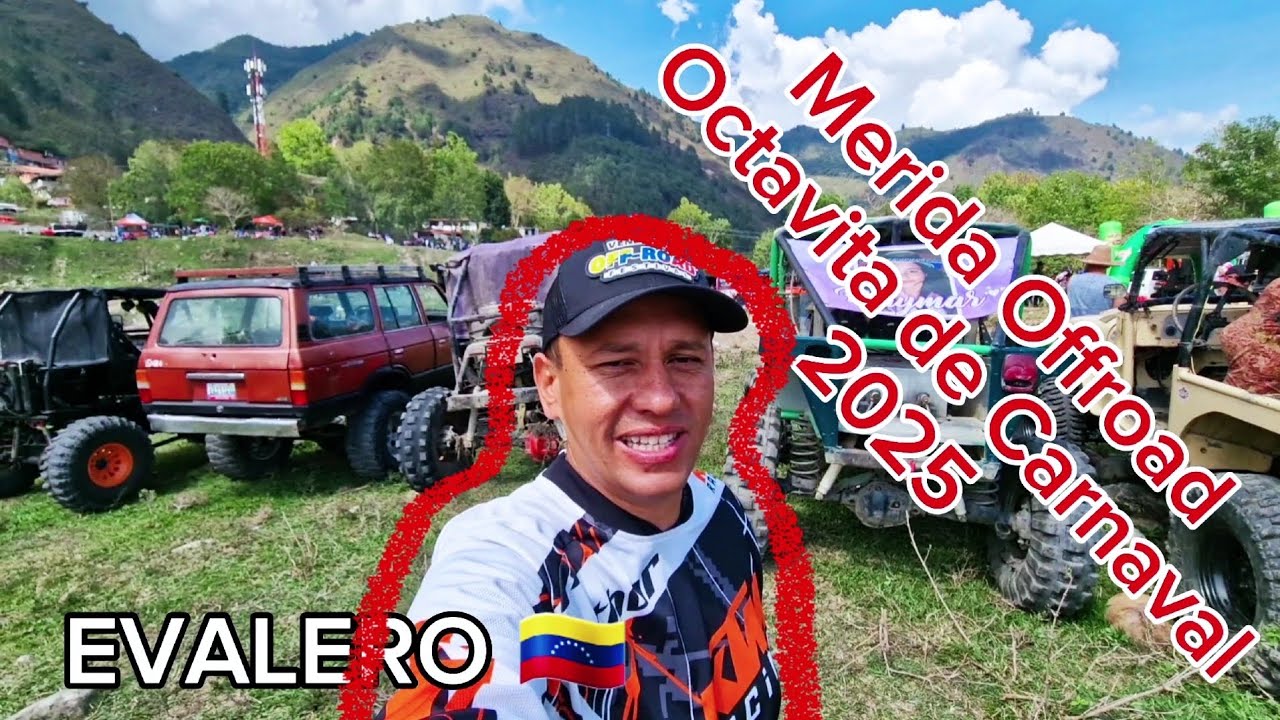 Merida Offroad 2025 Octavita de Carnaval Carrera 4x4 Rusty Track Carros Standard / Extremos Mud Race