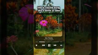 Taylor Swift – August | Lyrics | #shorts #song #TaylorSwift #August  #TaylorSwiftLyrics #fyp