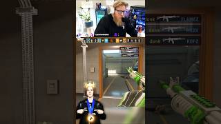 FL0M REACTS TO DONKS INSANE 1V5 CLUTCH!! #DONK