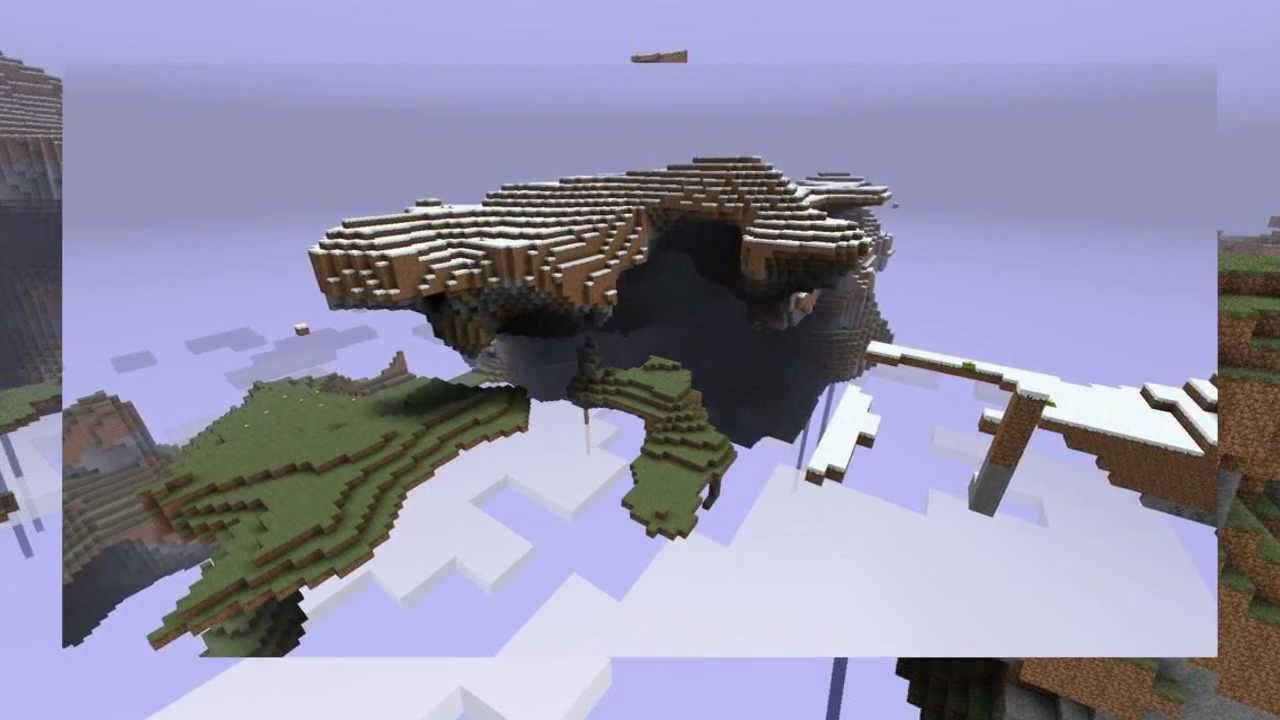 Minecraft: Notchs Sky Dimension - YouTube