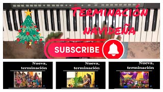 Video thumbnail of "Tutorial de terminación de coros estilo navideño (piano)"