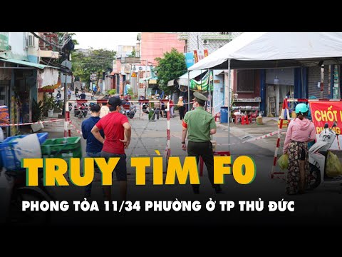 Video TP Thủ Đức: 11/34 phường bị phong tỏa không có thời... - youtube