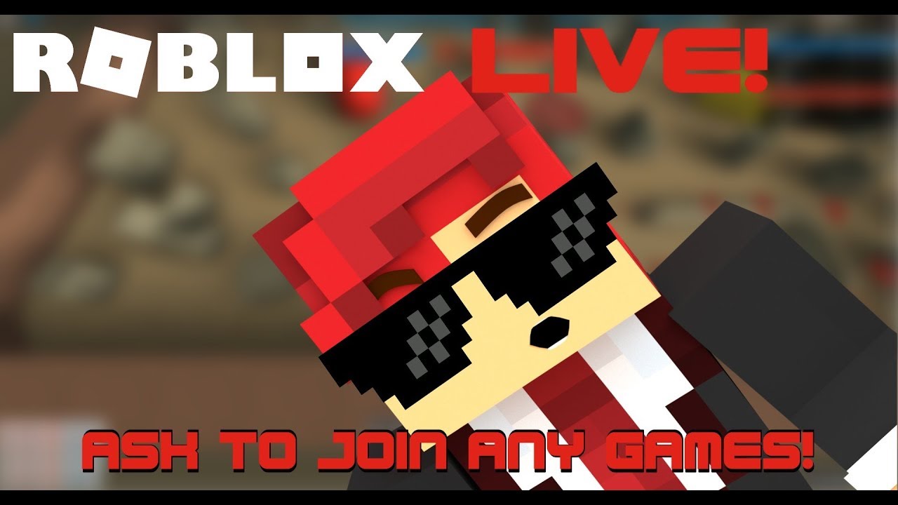 Random Roblox Live Stream Gaming Join For Fun Youtube - random roblox live stream gaming join for fun