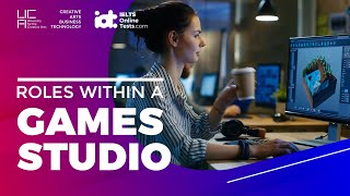 Roles within a Games studio - UCA | Study Abroad | Live Lesson