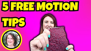 Domestic machine free motion quilting : Beginner quilting step by step
