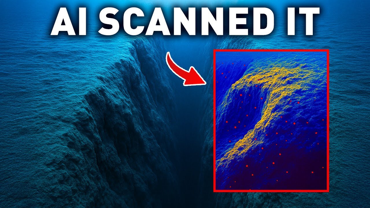 AI Reveals Non-Biological Structure on the Bottom of the Mariana Trench