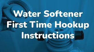 Detailed On The Go Portable Water Softener First Time Hookup Instructions Profile