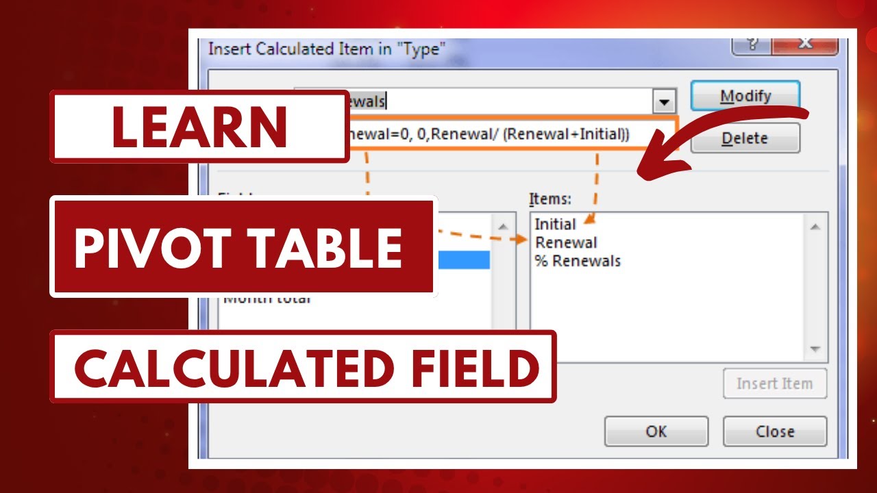 Master Calculated Fields in Pivot Tables | Step-by-Step Tutorial - YouTube