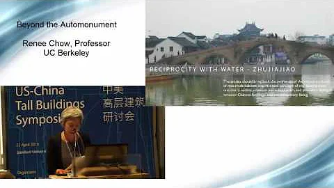 Beyond the Automonument  - Renee Chow, Professor o...