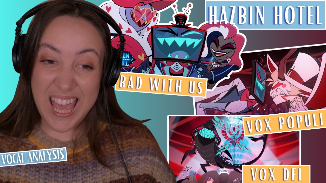 VOX POPULI (& DEI) wants us to be BAD WITH US in HAZBIN HOTEL (Song Reaction & Analysis)