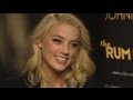 Amber Heard 'The Rum Diary' interview: Johnny Depp is a true artist