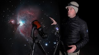 Photographing The Orion Nebula With A Canon R6 And a Telescope