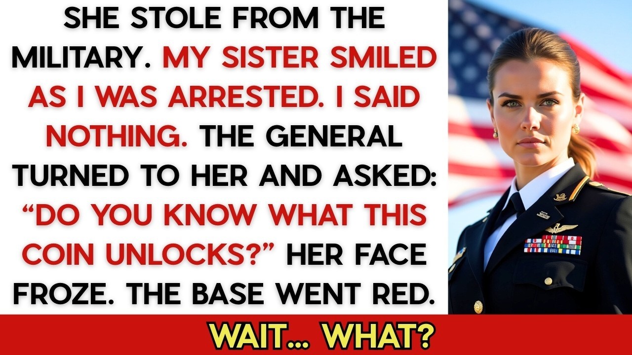 My Sister Laughed When I Was Arrested — Then the Base Went Into Full Lockdown.