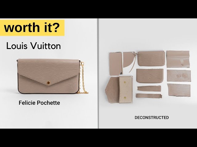 Deconstructing this LOUIS VUITTON bag, Felice Pochette Review
