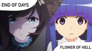 End of Days x Flower of Hell (Arknights: Rise From Ember x Higurashi: When They Cry)