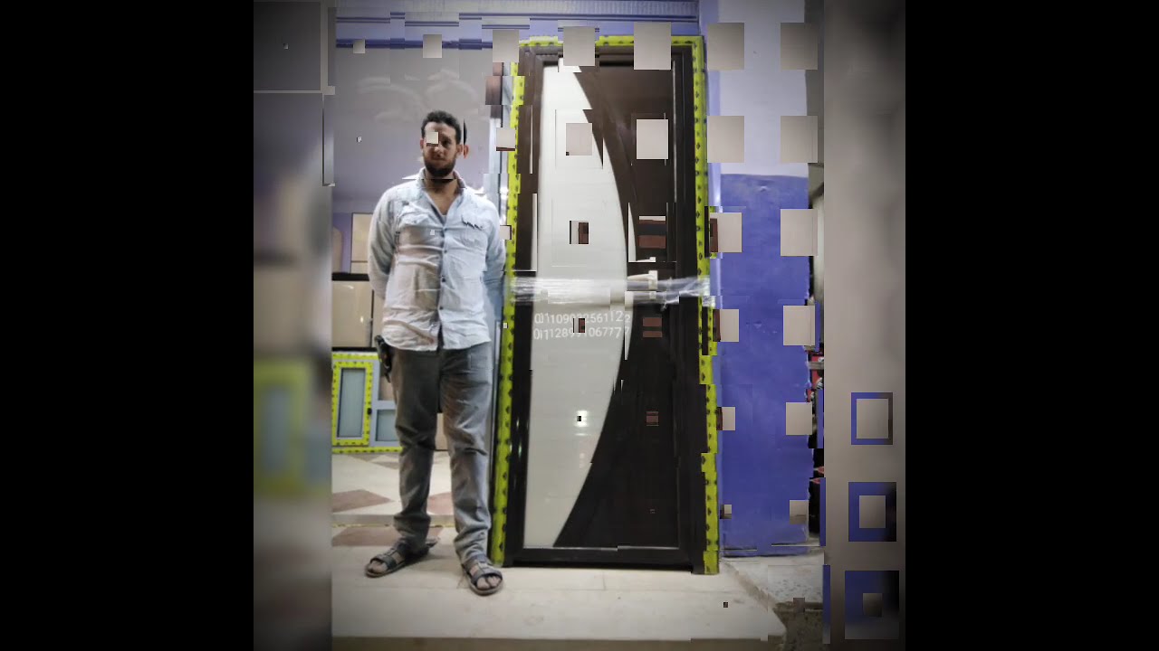 اجمل تصميمات ابواب حمام الوميتال 2025 I اشكال ابواب حمام الوميتال حديثة