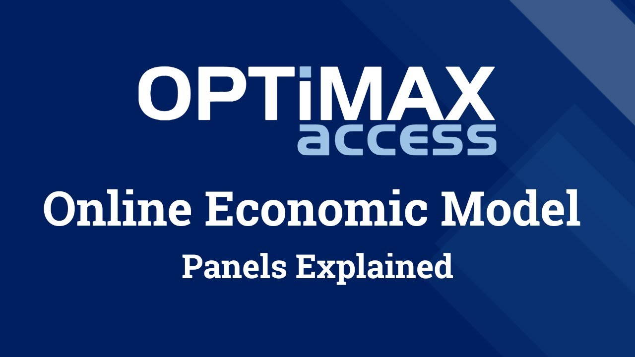 Online CostEffectiveness Model Panels Optimax Access YouTube