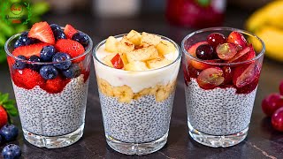How to Make Chia Pudding | 3 Easy Chia Pudding Flavors