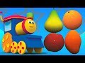 บ๊อบผลไม้รถไฟ | ผลไม้สำหรับเด็ก | Fruits Name | Bob Train For Kids | Learn Fruits | Bob Fruits Train