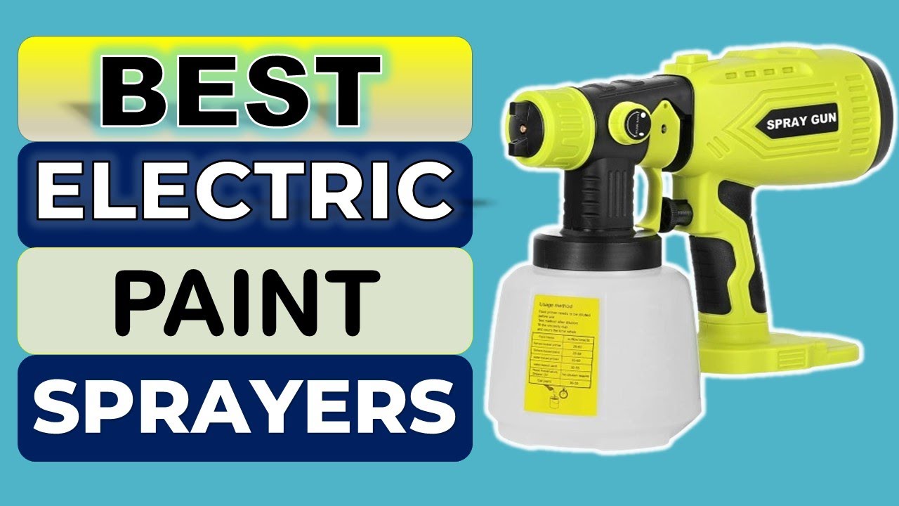 Top 5 Best Electric Paint Sprayers in 2026 | From Aliexpress