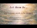 🎧 Episode 5 | Let them be… 👥| Let’s Pause #5