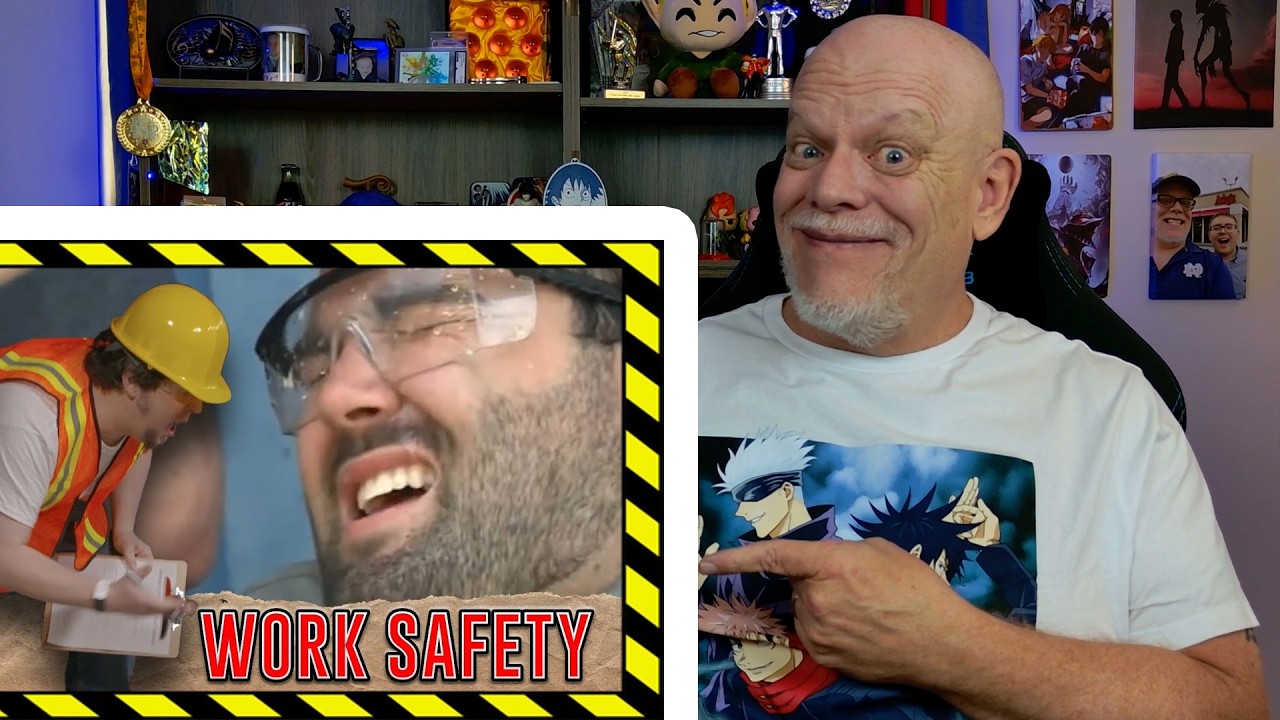 WORKPLACE SAFETY by JonTron 😂 REACTION Stream