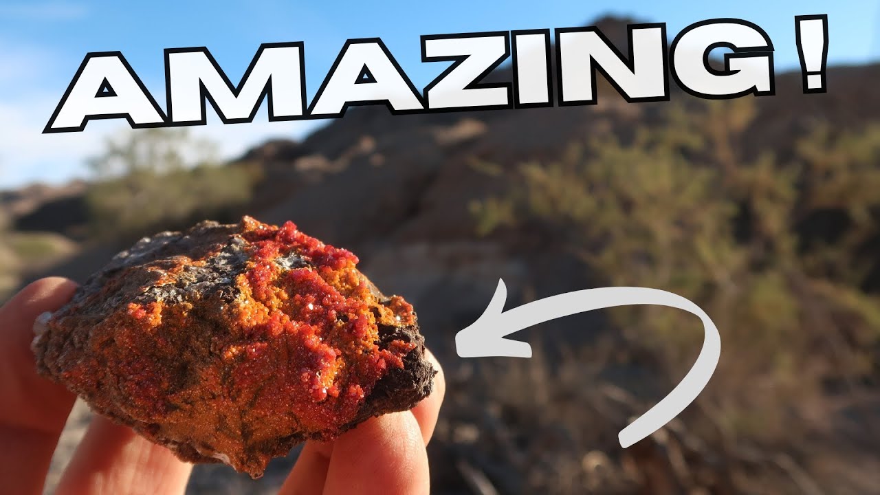 Mineral Collecting At The Famous Red Cloud Mine in Arizona For Vanadinite & Wulfenite Crystals