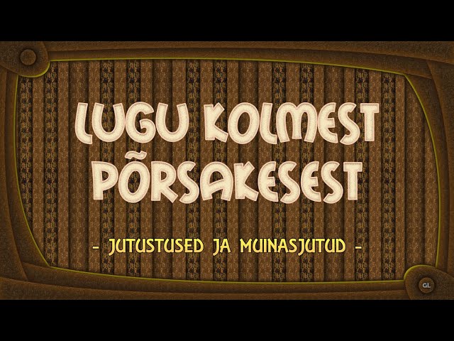 Lugu kolmest põrsakesest. class=