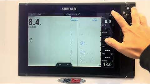 How To Disable Transducer on a Simrad EVO3 or EVO3s MFD