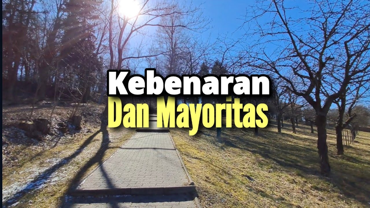 Kebenaran Dan Mayoritas - Renungan dan Doa Malam Suara Injil 20/3/2025