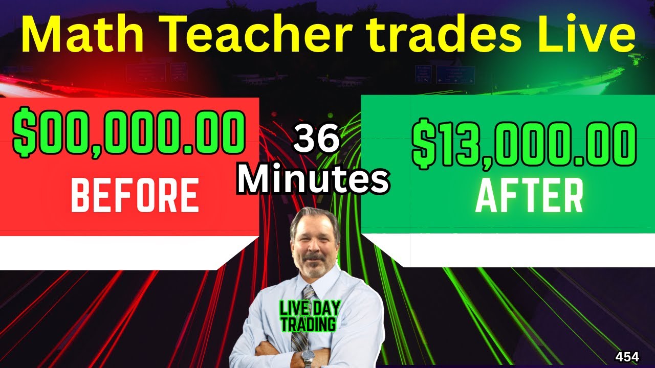 Учитель математики заработал 13 000 долларов за 36 минут на реальных торгах.