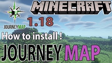 JourneyMap Mod showcase | How to get JourneyMap in minecraft 1.18