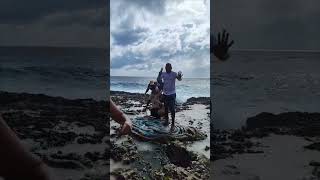 Powerful Sea Blowhole Blast Knocks Woman Down in San Andrés