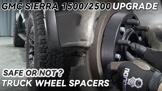 Installing 2024 GMC Sierra Truck Wheel Spacers Safe or Not? | BONOSS Parts For Sierra 1500/2500