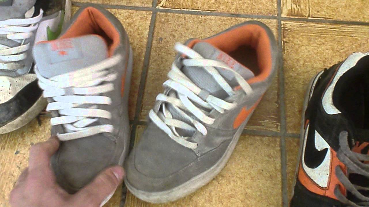 Trashed Nikes - YouTube